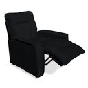 Ver imagem 1 de Poltrona do Papai Reclinável Confortável Manual Comfort Veludo Preto - Montanaris Decor