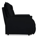 Ver imagem 5 de Poltrona do Papai Reclinável Confortável Manual Comfort Veludo Preto - Montanaris Decor