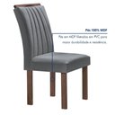 Ver imagem 6 de Conjunto Mesa Tampo Smart Plus Vidro Kyra 170CMX90CM 6 Cadeiras Arizona