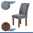 Ver imagem 6 de Conjunto Mesa Tampo Smart Plus Vidro Kyra 170CMX90CM 6 Cadeiras Arthus