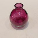 Ver imagem 2 de Vaso Decorativo Enfeite Casa Garrafa Home&co Vidro 9x7x7cm Roxo
