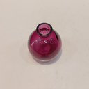 Ver imagem 6 de Vaso Garrafa Decorativo de Vidro Roxo 9x7x7cm Enfeite Sala Mesa Estante Aparador