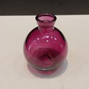 Ver imagem 7 de Vaso Garrafa Decorativo de Vidro Roxo 9x7x7cm Enfeite Sala Mesa Estante Aparador