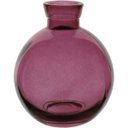 Ver imagem 1 de Vaso Decorativo Enfeite Casa Garrafa Home&co Vidro 9x7x7cm Roxo