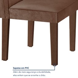 Conjunto Mesa com Vidro e 8 Cadeiras 200cmx90cm Barcelona Yescasa - 7
