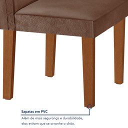Conjunto Mesa com Vidro e 8 Cadeiras 200cmx90cm Barcelona Yescasa - 7
