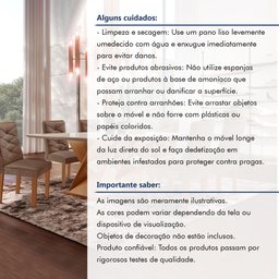 Conjunto Mesa com Vidro e 8 Cadeiras 200cmx90cm Barcelona Yescasa - 13