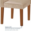 Ver imagem 7 de Conjunto Mesa com Vidro e 6 Cadeiras 170CMX90CM Barcelona Yescasa