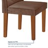Conjunto Mesa Redonda com Vidro e 6 Cadeiras Tampo 120cmx120cm Barcelona Yescasa - 7