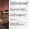 Conjunto Mesa Redonda com Vidro e 6 Cadeiras Tampo 120cmx120cm Barcelona Yescasa - 13