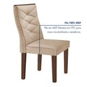 Ver imagem 5 de Conjunto Mesa Redonda com Vidro e 6 Cadeiras Tampo 120cmx120cm Barcelona Yescasa