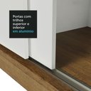 Ver mais imagens de Guarda-roupa Casal Madesa Reno 3 Portas de Correr