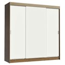 Ver imagem 3 de Guarda-roupa Casal Madesa Reno 3 Portas de Correr