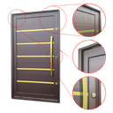 Ver imagem 4 de Porta Pivot.Alumínio Lamb.Premium c/Pux.D.Elite Marrom Gold 216x150 Brimak