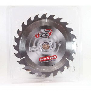 Disco Serra Circular 180 Mm X 24 Dentes Furo 20 Mm- Uzzy