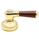 Ver imagem 3 de Acabamento Belle Époque Tiffany 1.1/2" e 1.1/4" Dourado e Mogno Deca 4900d55gdmone