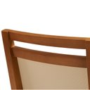 Ver imagem 7 de Conjunto Sala de Jantar Gênova 4 Cadeiras Madeira Maciça Mel