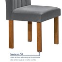 Ver mais imagens de Conjunto Mesa Tampo Redondo Plus Vidro Kansas 100cm 4 Cadeiras Arizona