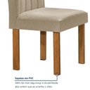 Ver mais imagens de Conjunto Mesa Tampo Redondo Plus Vidro Kansas 100cm 4 Cadeiras Arizona