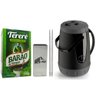 Kit Tereré Copo Quadrado + Bomba Inox + Erva Mate + Garrafa - 1