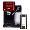 Kit Cafeteira Primalatte Touch Red e Moedor de Café Oster - 127v 127v - 1