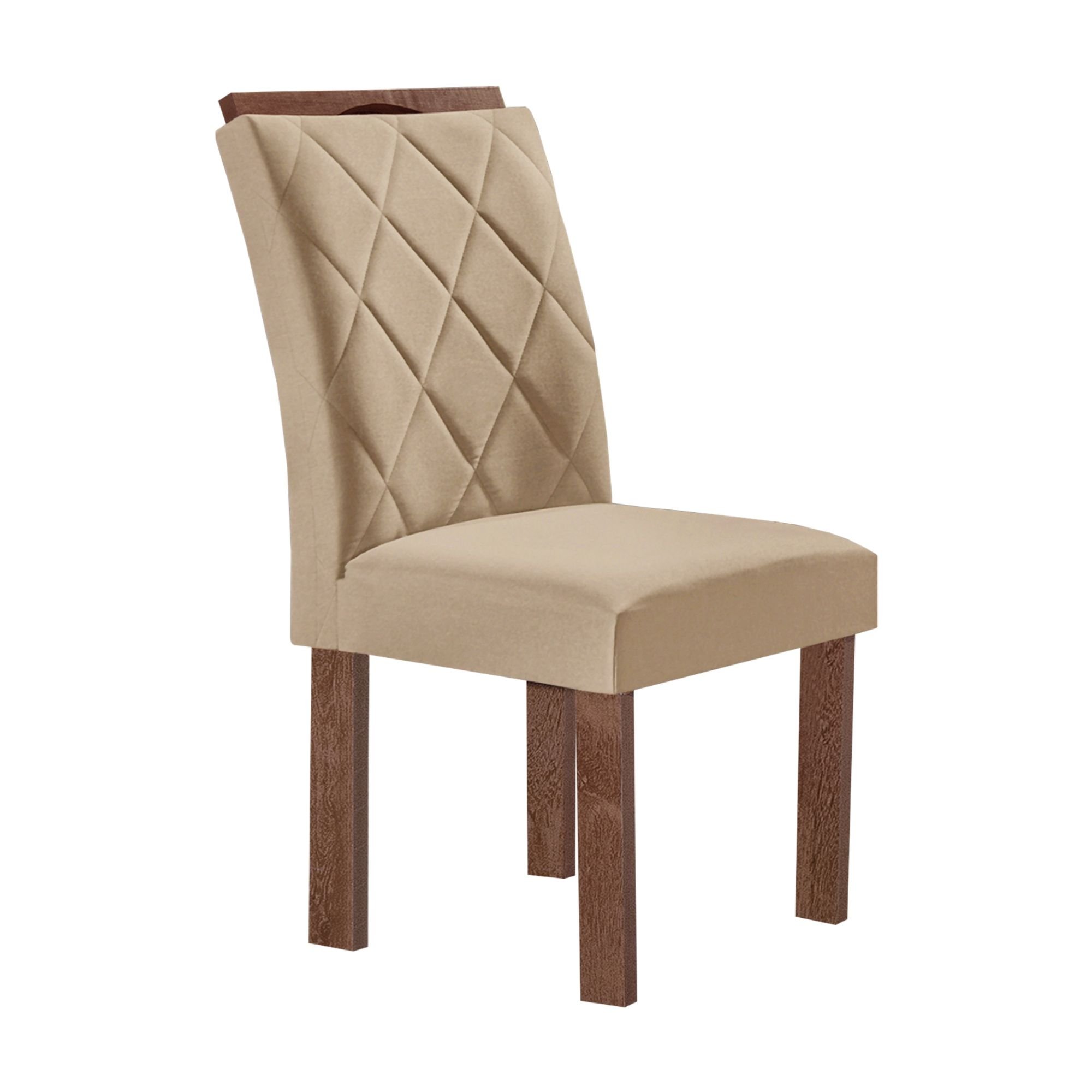 Conjunto Mesa Tampo Redondo Plus Vidro Kansas 100cm 4 Cadeiras Arthus - 10