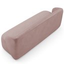 Ver imagem 7 de Sofá 2 Lugares Orgânico para Sala de Estar Living 170cm Heidy F04 Veludo Rosê - Lyam Decor