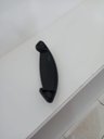 Ver imagem 4 de Puxador Cama Box Baú Reforçado Preto 2 Unidades Acompanha Parafuso 3,5x25mm