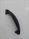 Ver imagem 2 de Puxador Cama Box Baú Reforçado Preto 2 Unidades Acompanha Parafuso 3,5x25mm