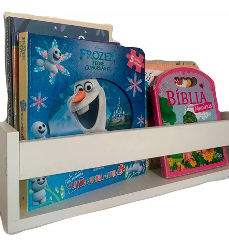 Prateleira Porta Livros Revistas Brinquedos Organizador Mdf - 2