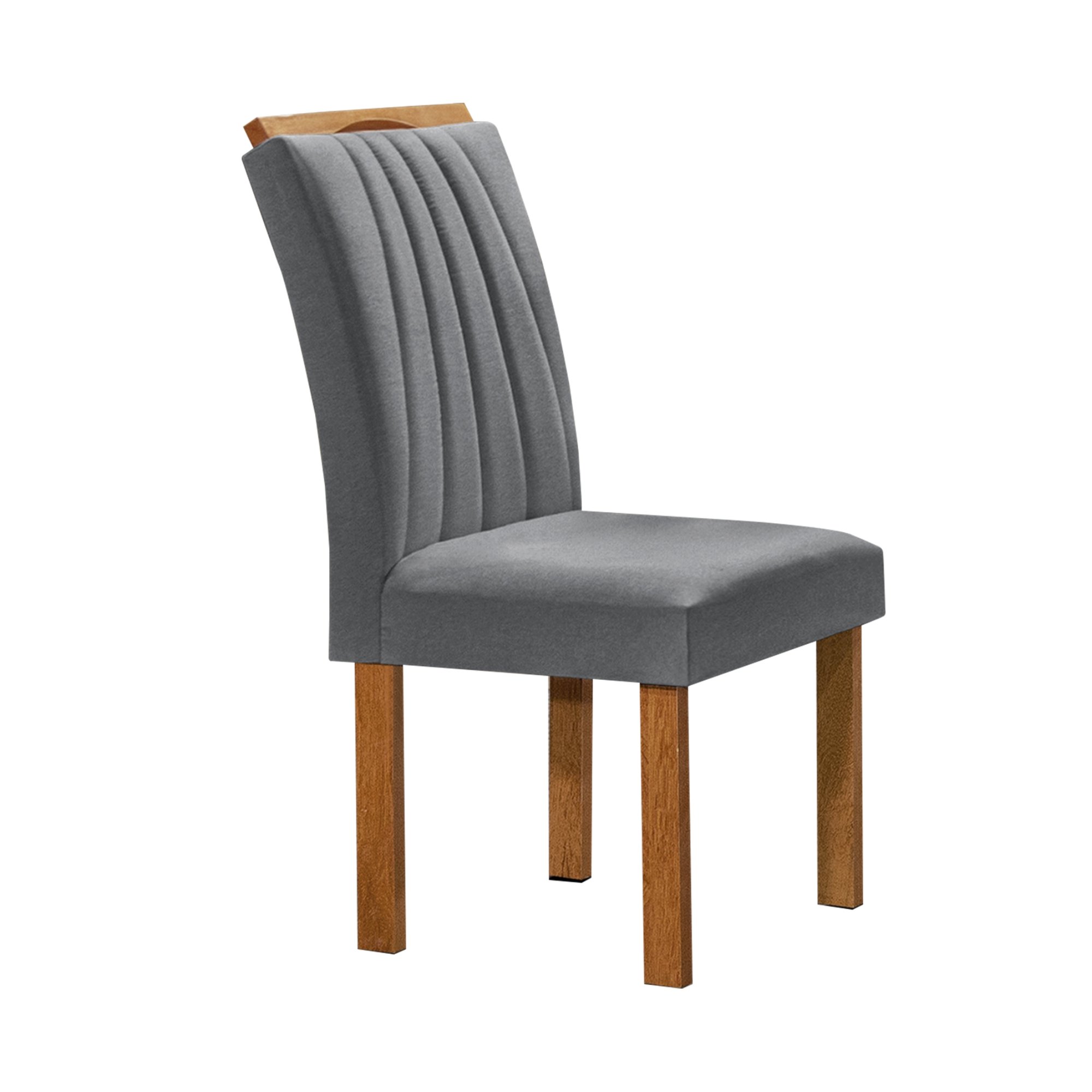 Conjunto Mesa Tampo Slim Plus Vidro Kansas 100cm 4 Cadeiras Arizona - 11