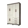 Guarda-Roupa Roupeiro 6 Portas Josan Safira - C Pe Amend/Off W - 1