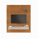 Ver imagem 2 de Painel Riso Ripado 2,40x2,07cm com Nicho Jcm Cinamomo/off