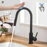 Torneira Cozinha Gourmet Misturador Sensor Toque 6804p Preta Luuk Young - 2