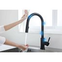 Ver imagem 4 de Torneira Cozinha Gourmet Misturador Sensor Toque 6804p Preta Luuk Young