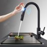 Torneira Cozinha Gourmet Misturador Sensor Toque 6804p Preta Luuk Young - 1