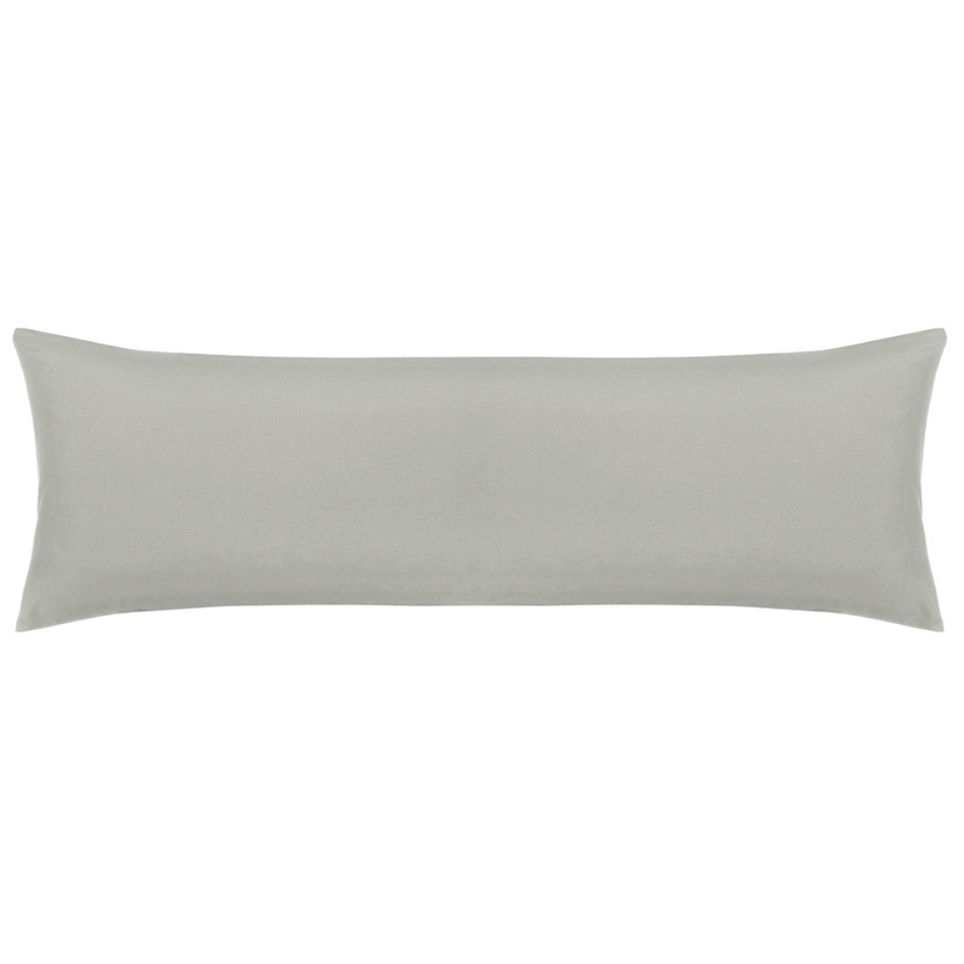 Fronha Body Pillow Toque Acetinado - Cimento Queimado - 1