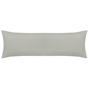Fronha Body Pillow Toque Acetinado - Cimento Queimado