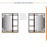 Espelheira para Banheiro Concept CabeCasa MadeiraOriginals - 4