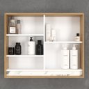 Ver imagem 5 de Gabinete de Banheiro 80cm com Cuba e Armário Ref 821 Cewal - Itapuã/thassos