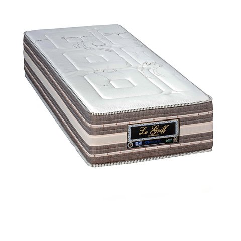 Colchão Solteiro Sankonfort 33cmx188cmx78cm Le Griff Molas Ensacadas