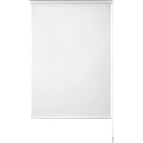 Persiana Solar Screen 160x260 Branca Rolo Moderna