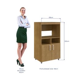 Balcão para Forno e Microondas 2 Portas Duna - 5