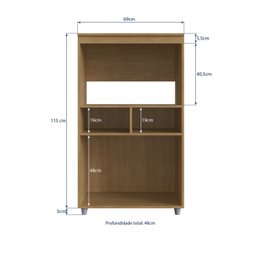 Balcão para Forno e Microondas 2 Portas Duna - 4