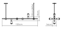 Ver imagem 2 de Pendente Lustre Luminária Soquete E27