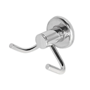 Ver imagem 2 de Gancho Cabide Duplo Banheiro Toalha Aço Inox Alumínio:Prateado