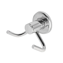 Ver imagem 1 de Gancho Cabide Duplo Banheiro Toalha Aço Inox Alumínio:Prateado