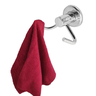 Gancho Cabide Duplo Banheiro Toalha Aço Inox Alumínio:Prateado - 4
