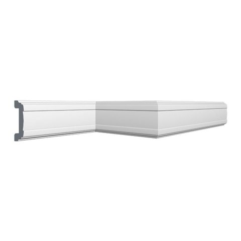 Roda Meio Perfil de Poliestireno CW13 Branco Homestar