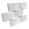 Forma 3D Gesso e Cimento ABS 1mm - Tijolinho Côncavo 36x23 cm - 5